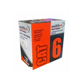 Multıbox Kablo Cat6 305M 23Awg Gri