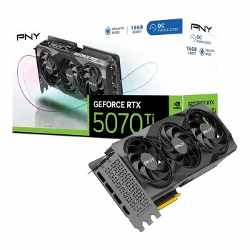 PNY RTX5070Ti OC 16GB GDDR7 256bit Ekran Kartı (VCG5070T16TFXPB1-O)