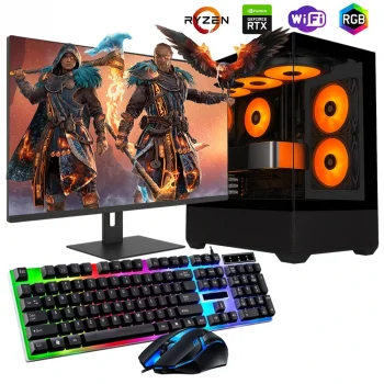 Ryzen5 5600 32GB 1TB M2 12GB RTX3060 27 Monitörlü Oyun Bilgisayarı