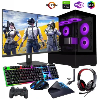 Ryzen5 5600 32GB 1TB M2 12GB RTX3060 27 Monitörlü Oyun Bilgisayarı (Gaming Set)