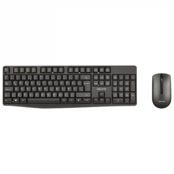 Seclife  Klavye Set Slk-4530WQ Kurumsal Ofis Kablosuz Wireless Klavye Mouse Seti Siyah