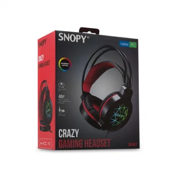 Snopy Crazy SN-GX7 USB Kablolu Kulak Üstü Oyuncu Kulaklığı