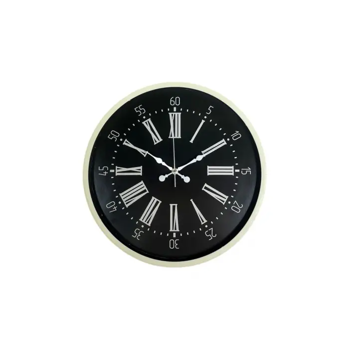 36 Cm Krem Modern Duvar Saati