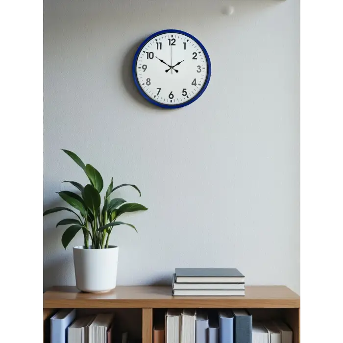 36 Cm Lacivert Standart Duvar Saati