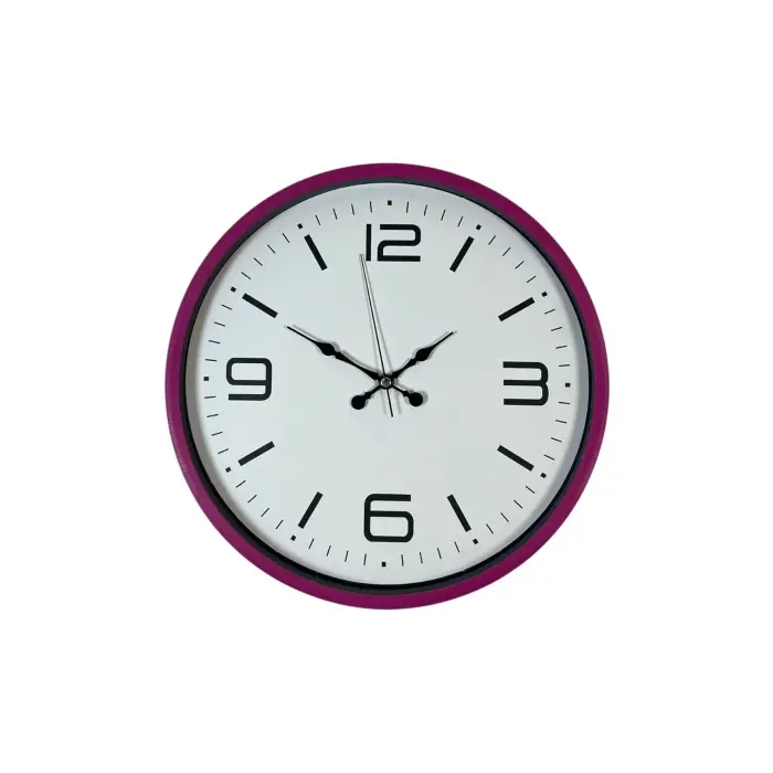 36 Cm Pembe Modern Duvar Saati