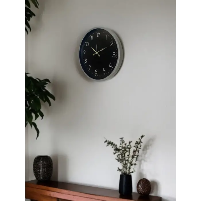 36 Cm Sade Dekoratif Duvar Saati