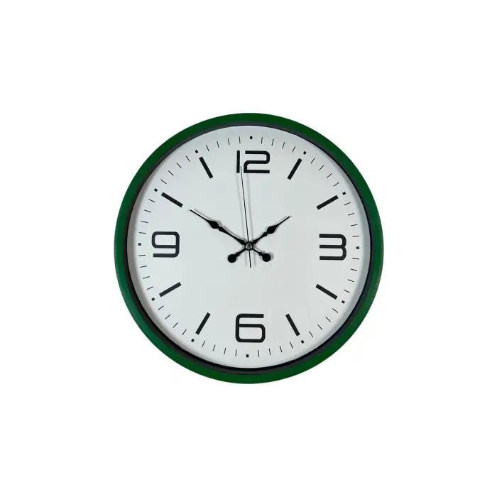 36 Cm Yeşil Modern Dekoratif Duvar Saati