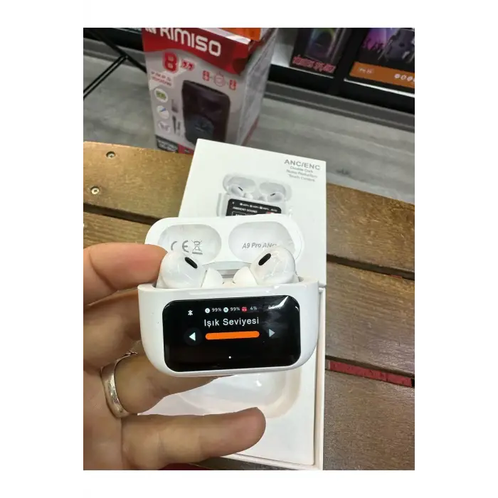 Airpods Pro2 Anc Dokunmatik Ekranlı Bluetooth Kulaklık Askı Asma