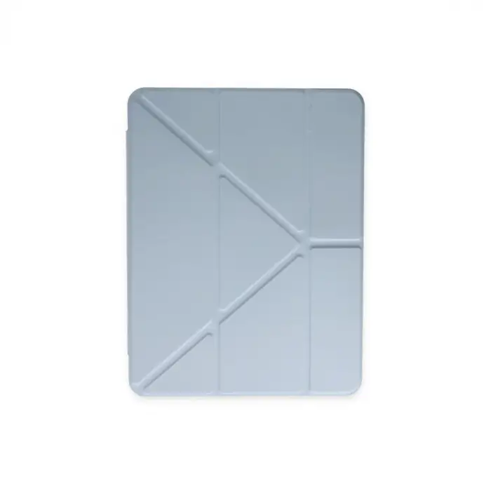 Apple İpad 10.2 (8.nesil) Kılıf Kalemlikli Mars Tablet Kılıfı - Mavi