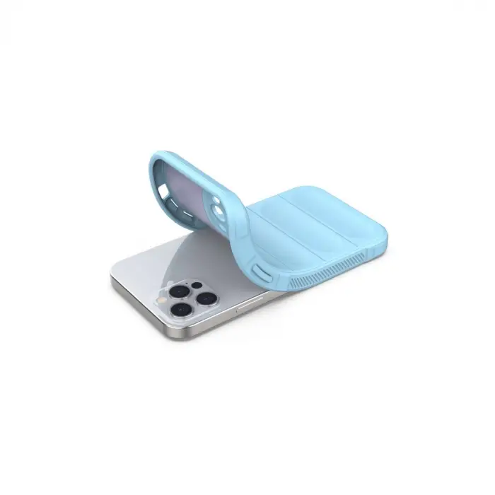 Apple İphone 12 Pro Kılıf Optimum Silikon - Sky Blue