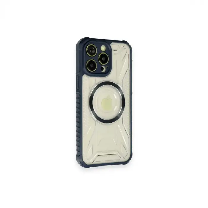 Apple İphone 12 Pro Kılıf Prag Magneticsafe Kapak - Lacivert
