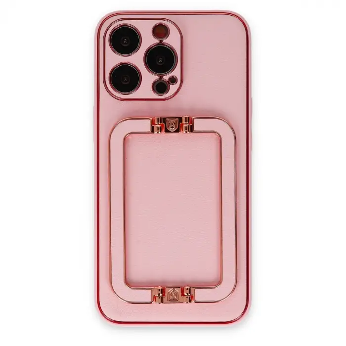 Apple İphone 13 Pro Max Kılıf Coco Elit Kapak - Pembe
