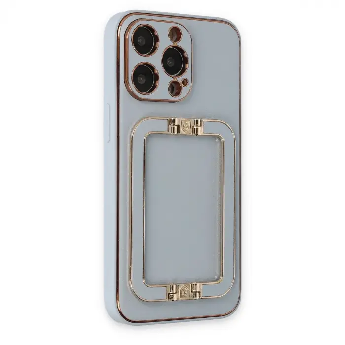 Apple İphone 13 Pro Max Kılıf Coco Elit Kapak - Turkuaz