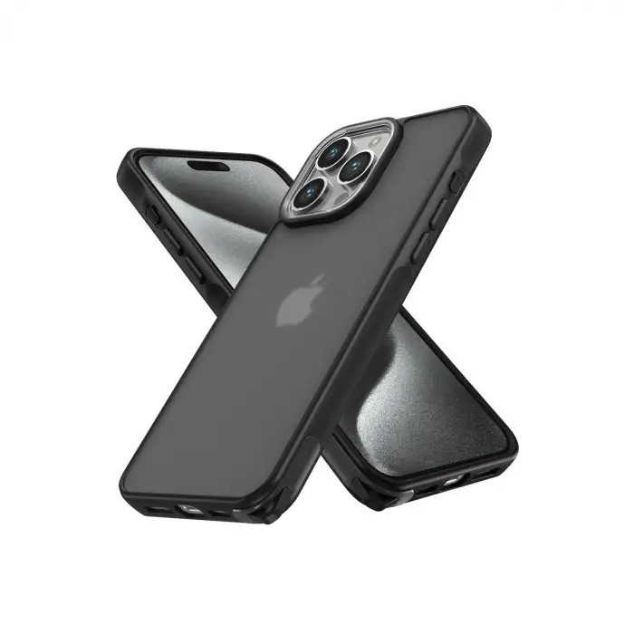 Apple İphone 13 Pro Max Kılıf Elegant Kapak - Siyah