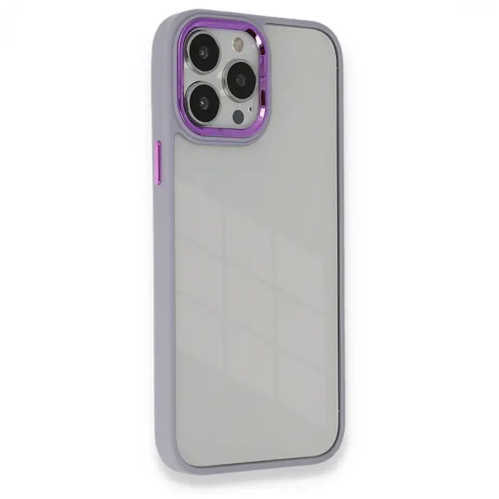 Apple İphone 14 Pro Kılıf Dora Kapak - Lila