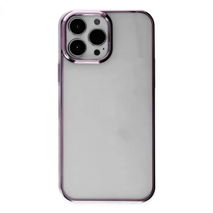 Apple İphone 14 Pro Kılıf Element Silikon - Lila