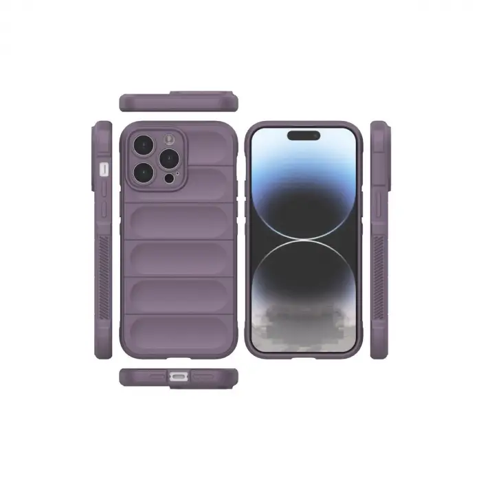 Apple İphone 14 Pro Kılıf Optimum Silikon - Mor
