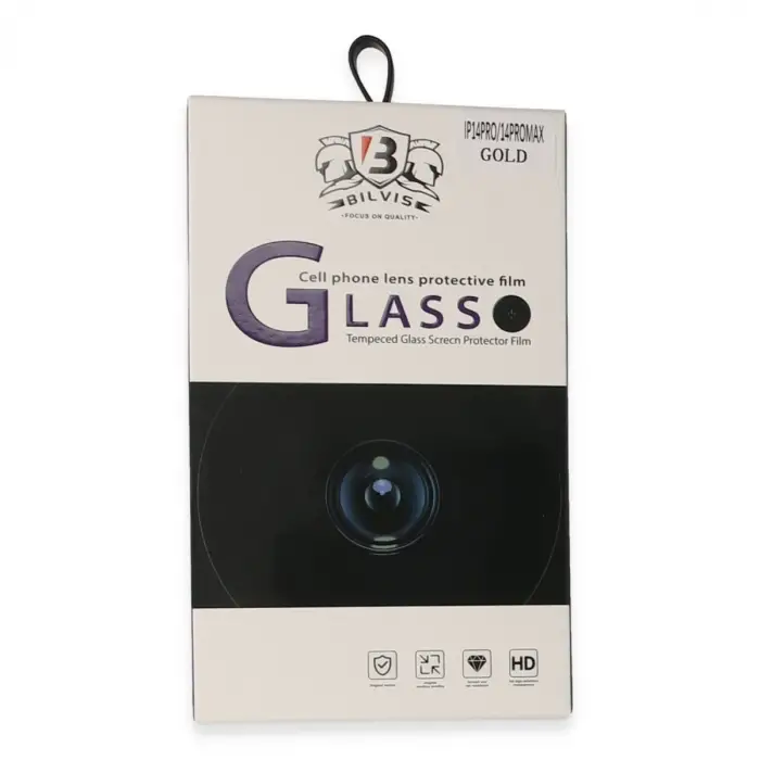 Apple İphone 14 Pro Max Bilvis Titan Kamera Lens - Gold