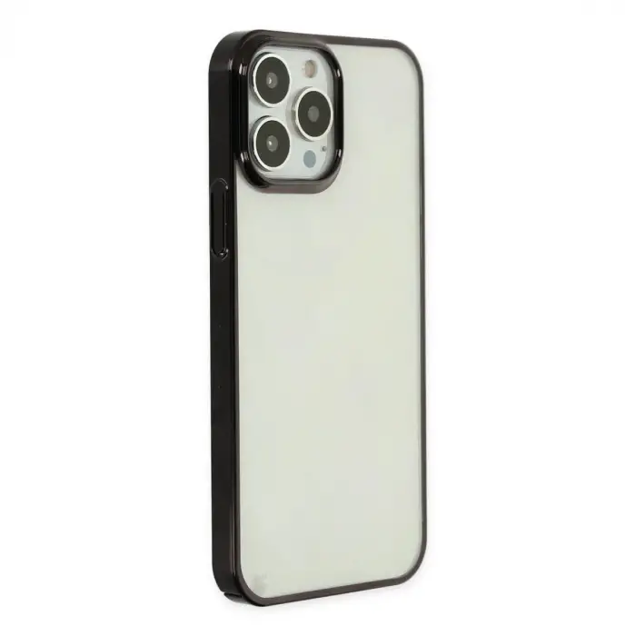 Apple İphone 14 Pro Max Kılıf Element Silikon - Siyah