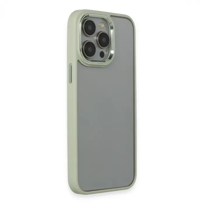 Apple İphone 14 Pro Max Kılıf Power Silikon - Yeşil