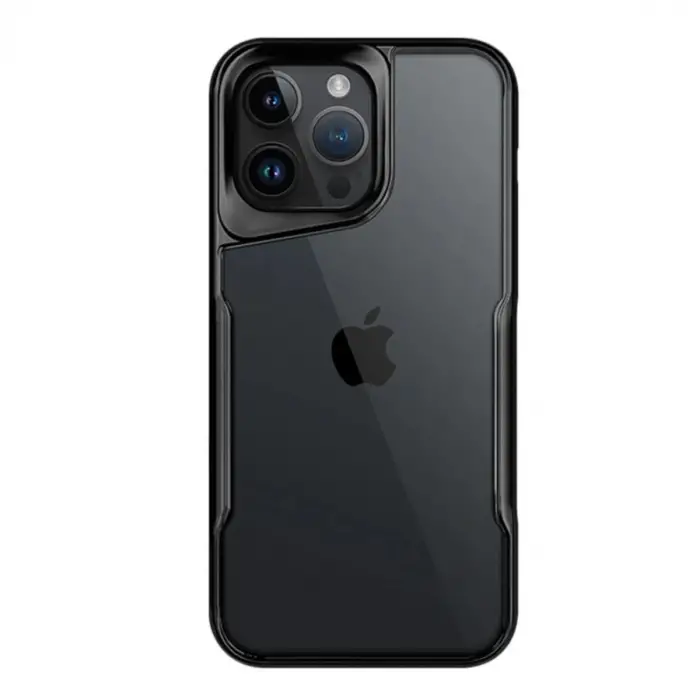 Apple İphone 15 Pro Kılıf Boyi Silikon Kapak - Siyah