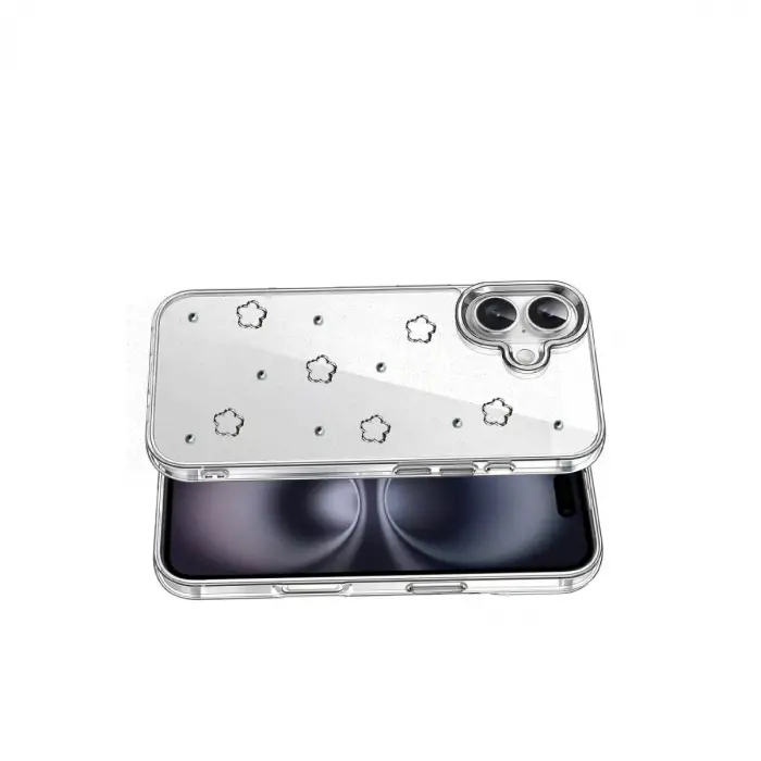 Apple İphone 16 Plus Fiyonk Desenli Kapak - Desen 2