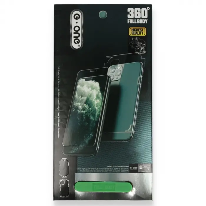 Apple İphone 16 Pro 360 Mat Full Body Arka Koruyucu