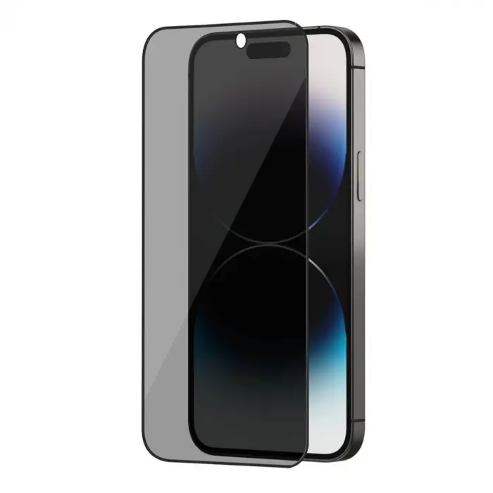 Apple İphone 16 Pro Max Bilvis 3x Ar Hayalet Cam Ekran Koruyucu - Siyah