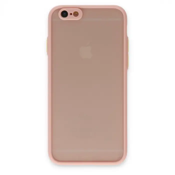 Apple İphone 6 Kılıf Montreal Silikon Kapak - Pembe