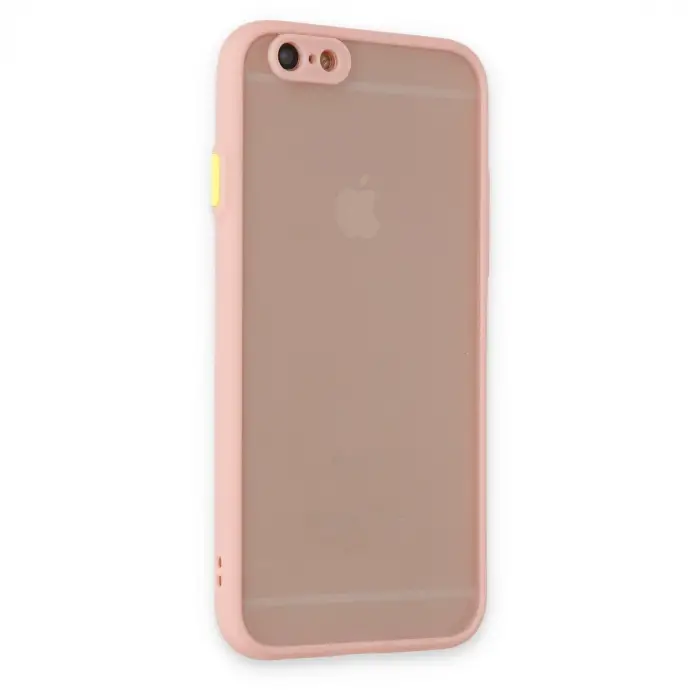 Apple İphone 6 Kılıf Montreal Silikon Kapak - Pembe