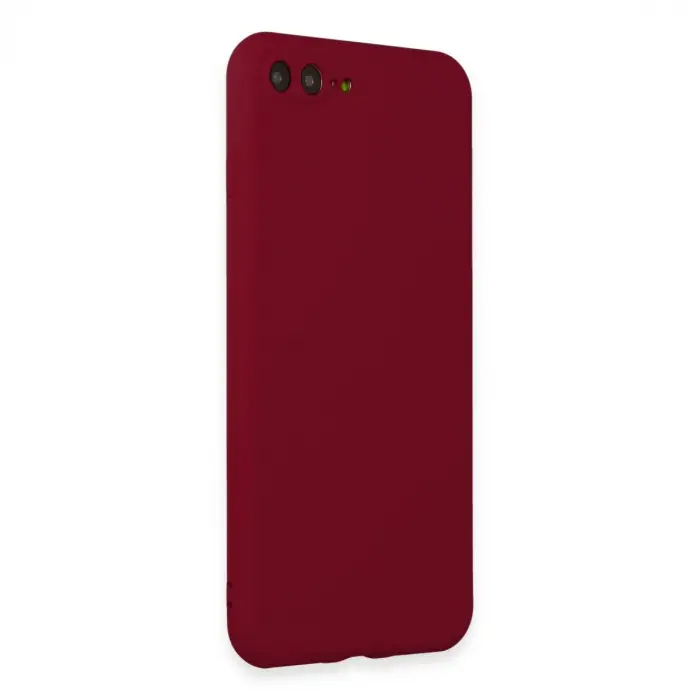Apple İphone 7 Plus Kılıf First Silikon - Bordo