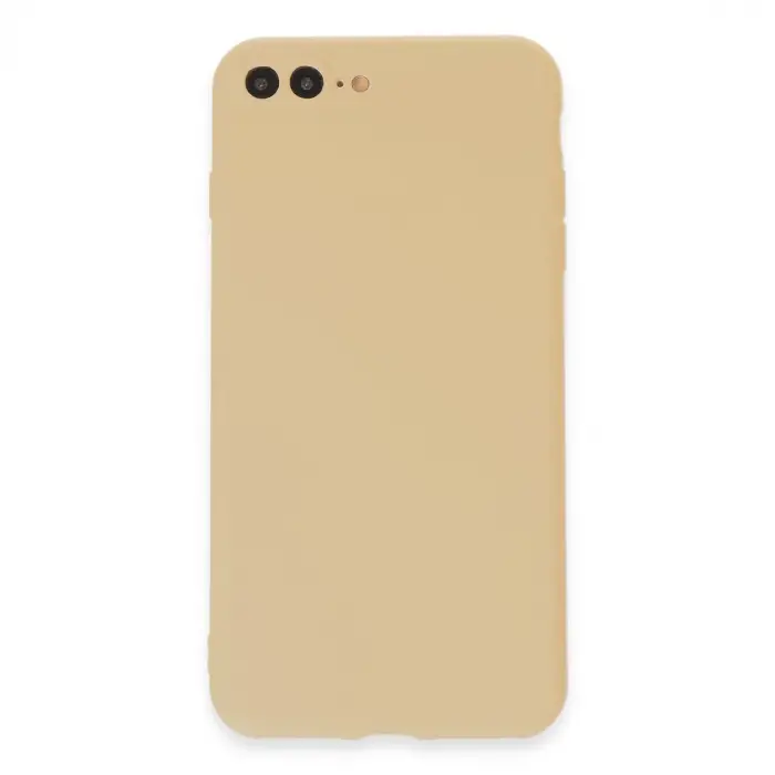 Apple İphone 7 Plus Kılıf First Silikon - Gold