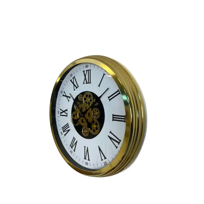 Aurelius Gold 60 Cm Çarklı Duvar Saati