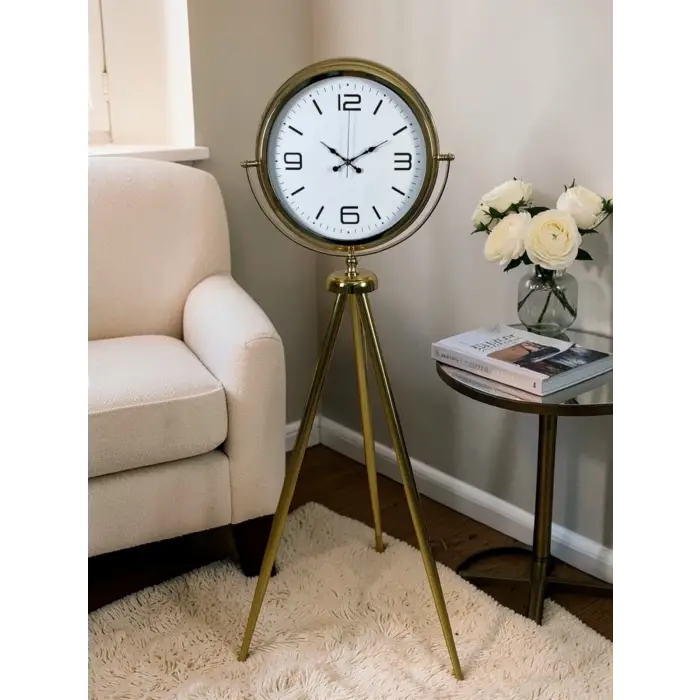 Aurora Gold Ayaklı Tripod Saat