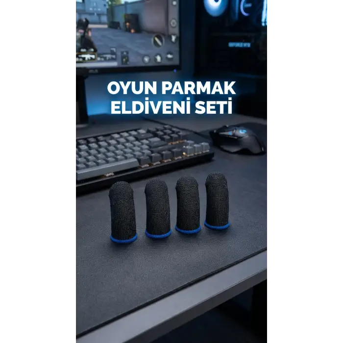 Ayarlanabilir Oyuncu Parmak Eldiveni Hassas Kontrol Ve Konfor Sunar