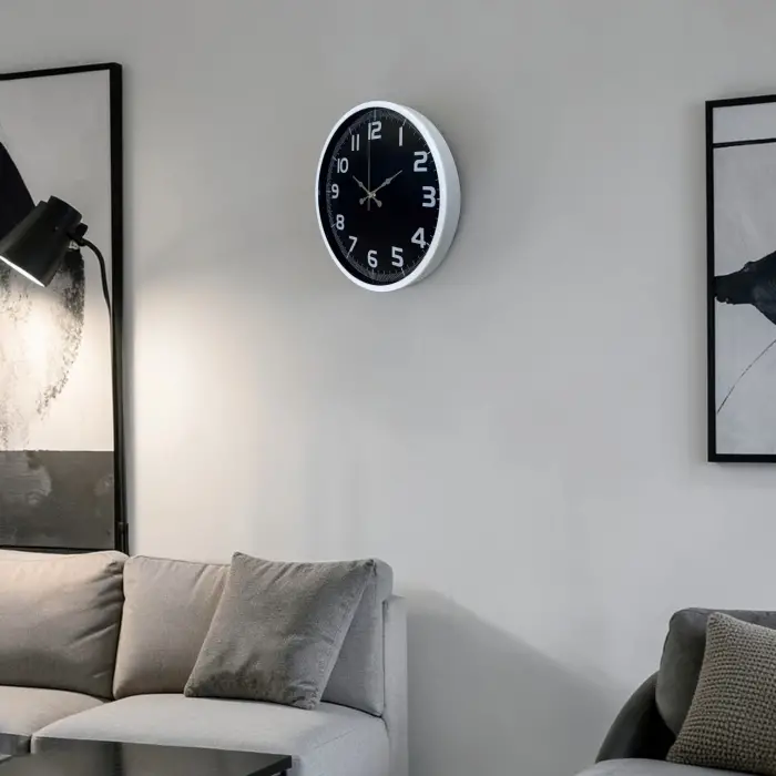 Beyaz Elegance 36 Cm Duvar Saati
