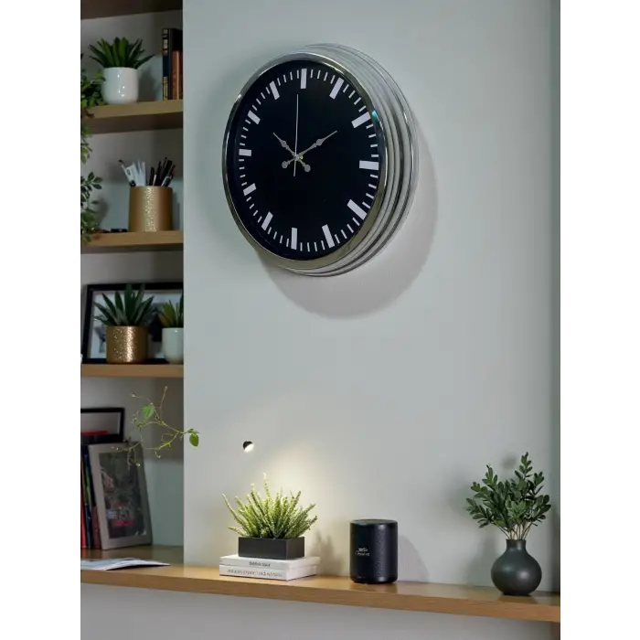 Elegance 40 Cm Metal Dekoratif Duvar Saati