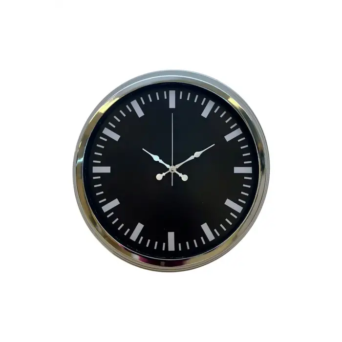 Elegance 40 Cm Metal Dekoratif Duvar Saati