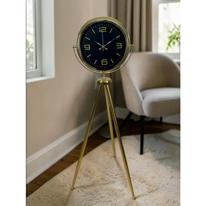 Elegance Tripod Gold Ayaklı Saat