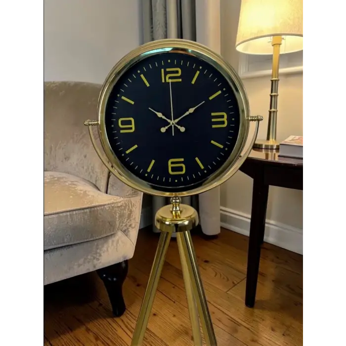 Elegance Tripod Gold Ayaklı Saat
