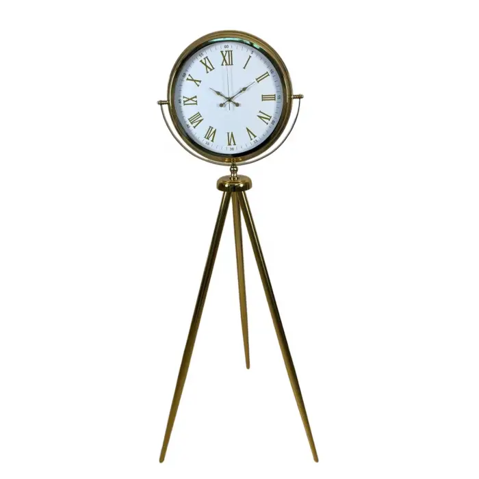 Elite Roma Rakamlı Gold Tripod Ayaklı Saat