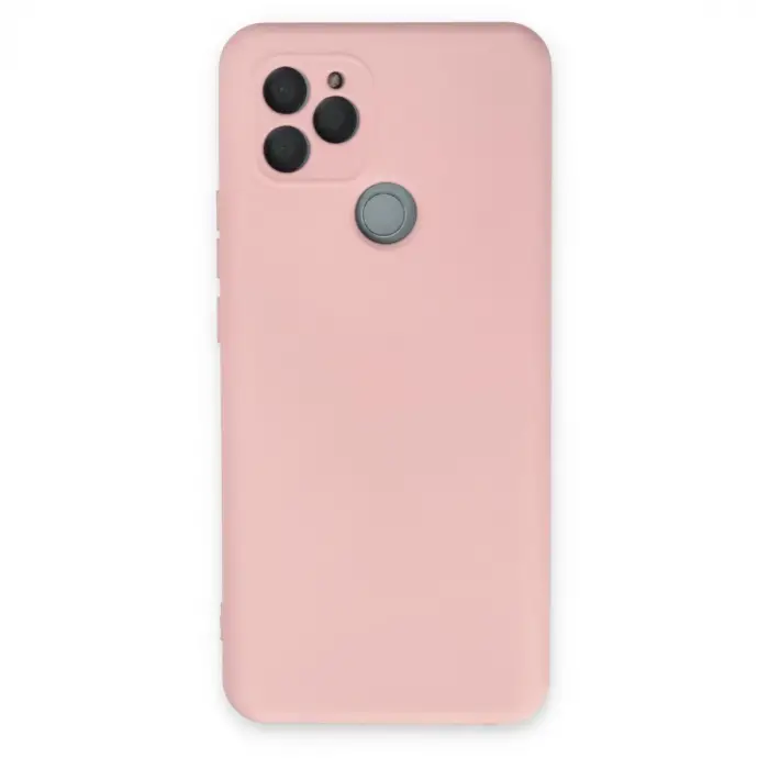 General Mobile Gm 21 Kılıf Nano İçi Kadife Silikon - Pudra