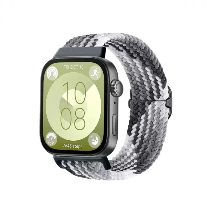 Huawei Fit 4  Kordon (saat Değildir) - Gri-siyah