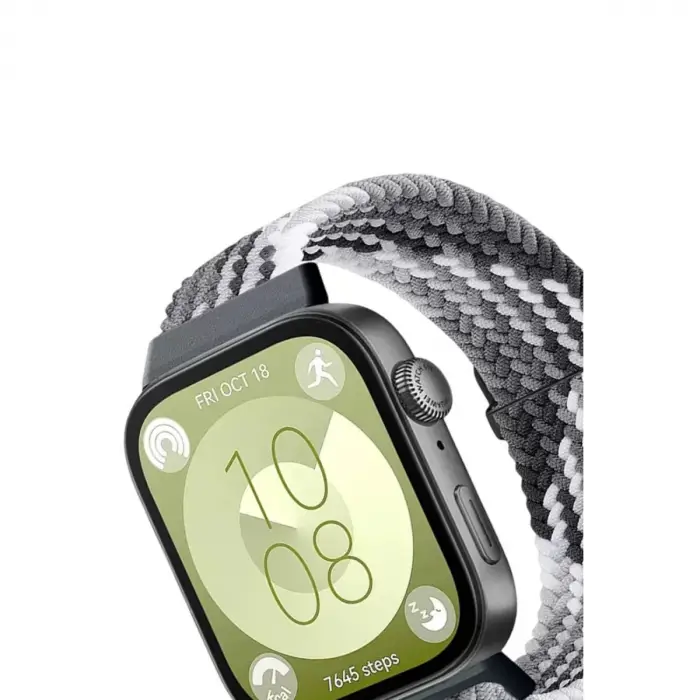 Huawei Fit 4  Kordon (saat Değildir) - Gri-siyah