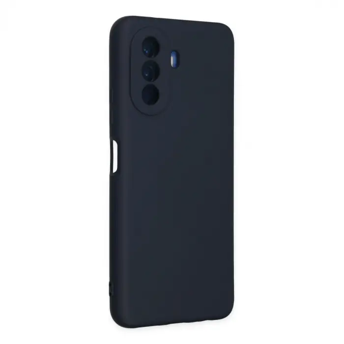 Huawei Nova Y70 Kılıf Nano İçi Kadife Silikon - Lacivert