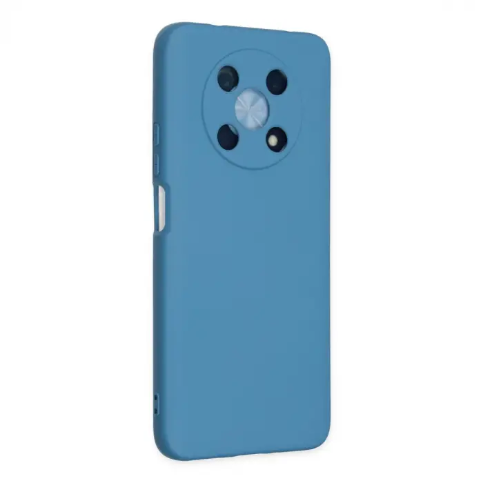 Huawei Nova Y90 Kılıf Nano İçi Kadife Silikon - Mavi
