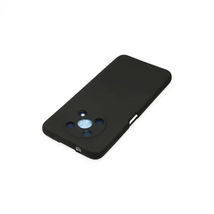Huawei Nova Y90 Kılıf Nano İçi Kadife Silikon - Siyah