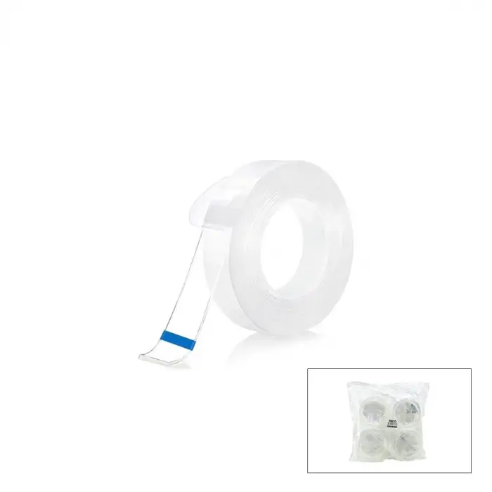 İbico İ13-086 ( 2cmx2mt ) ( Nano Bant ) Şeffaf Çift Taraflı*12x20