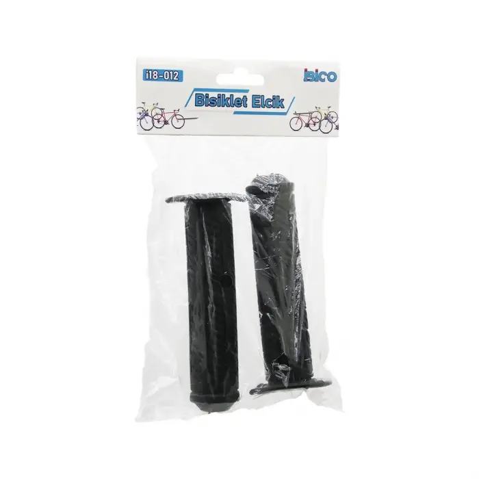 İbico İ18-012 ( 2pcs Set ) ( Siyah & Silikon ) Bisiklet Elcik*100