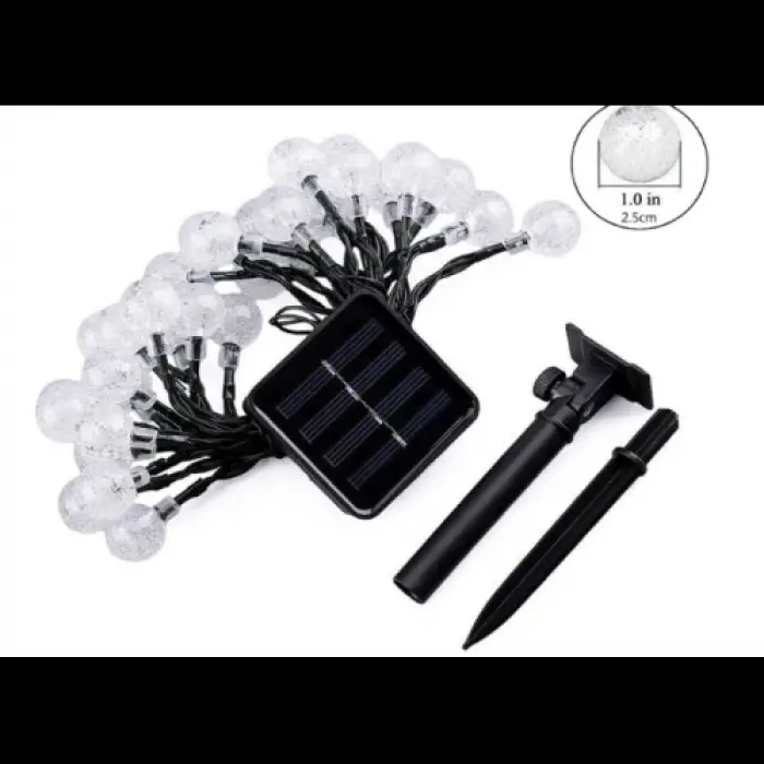 7m 50 Led RGB Solar
